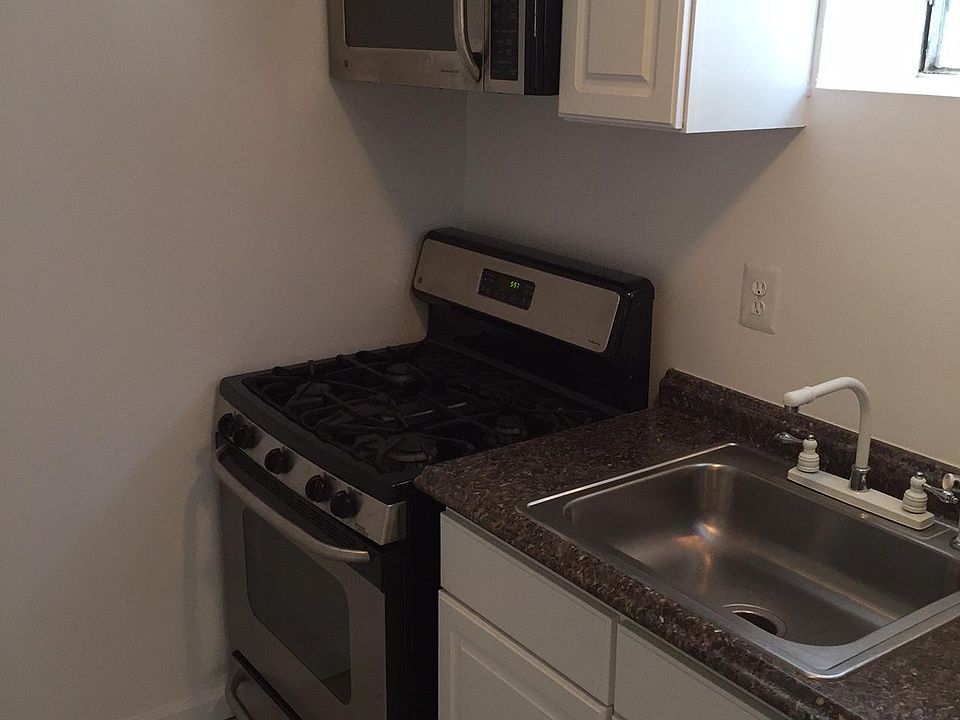 modern kitchen with granite countertop