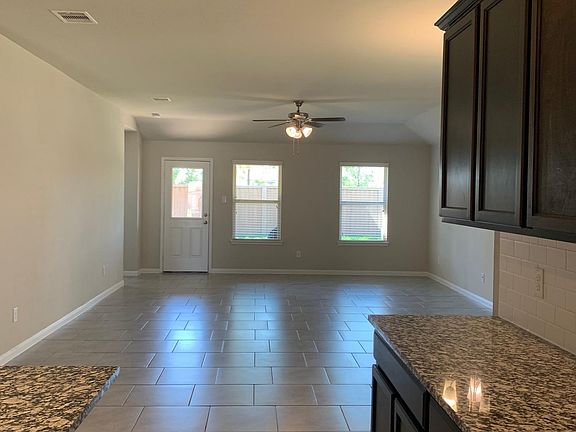 Open floor plan 
View of Living Room and Breakfast area from Kitchen