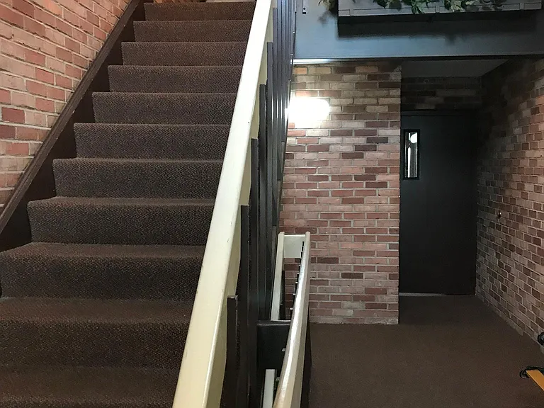 Stairs to second floor