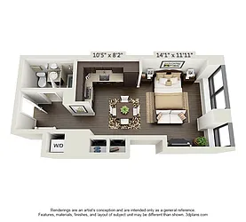 Rented by UDR