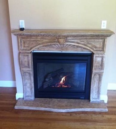 Fire place in great room