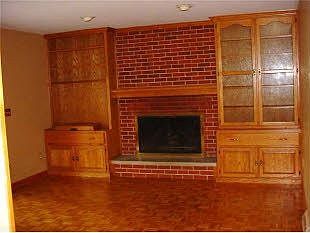 Back Family Room with Gas & Woodburning Fireplace