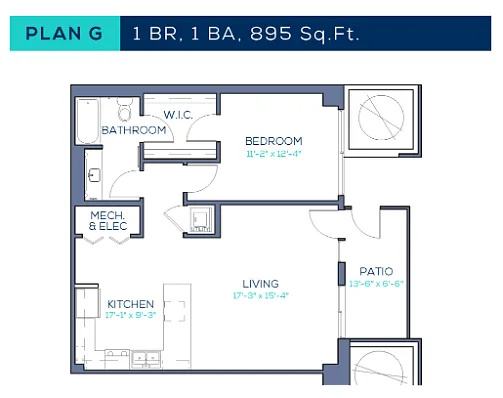 Floor plan G