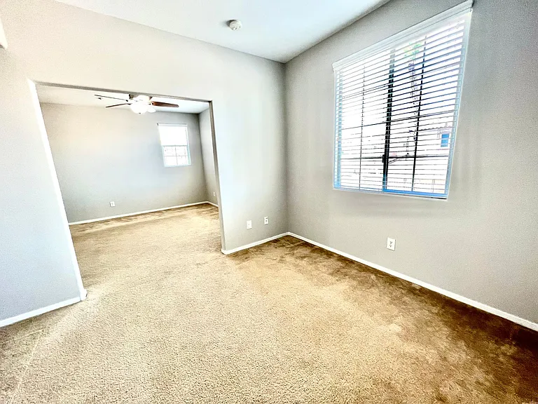 a good size den which can be used as an office