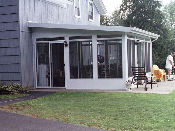 Sun Room on Back of Home