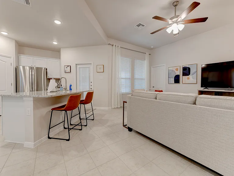 Additional bar seating