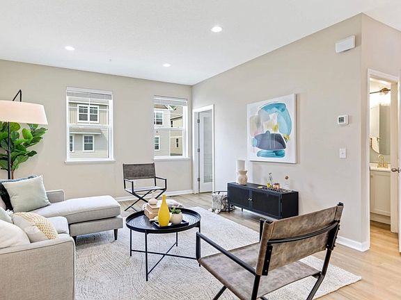 Living room view from Kitchen.