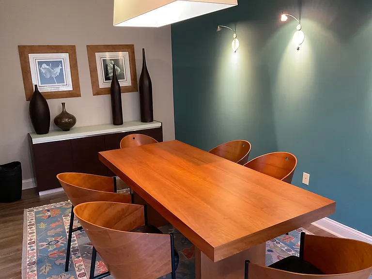 Clubhouse table area