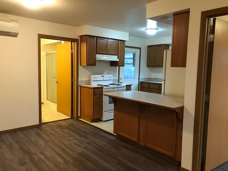 open to kitchen