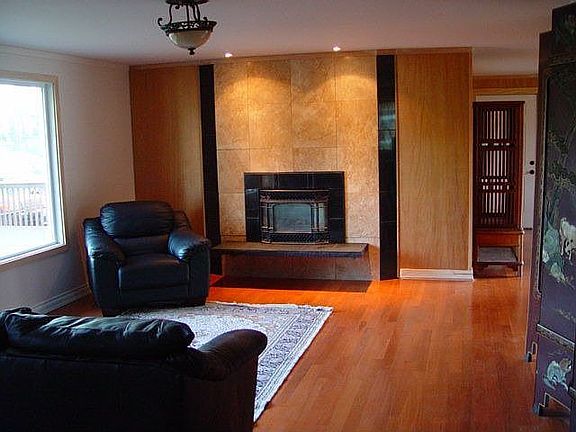 living room / fireplace