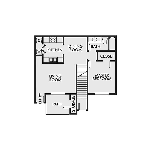 Floor plan The Hobie