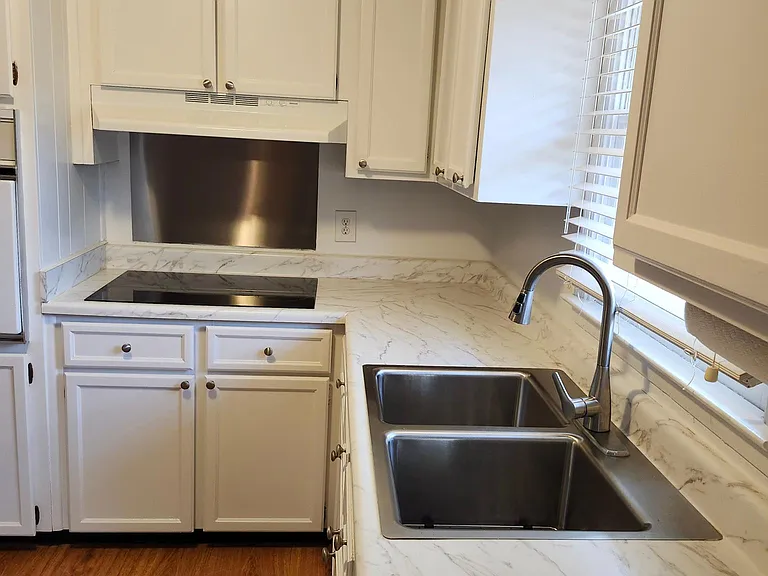 Kitchen: New sink, faucet and countertops!