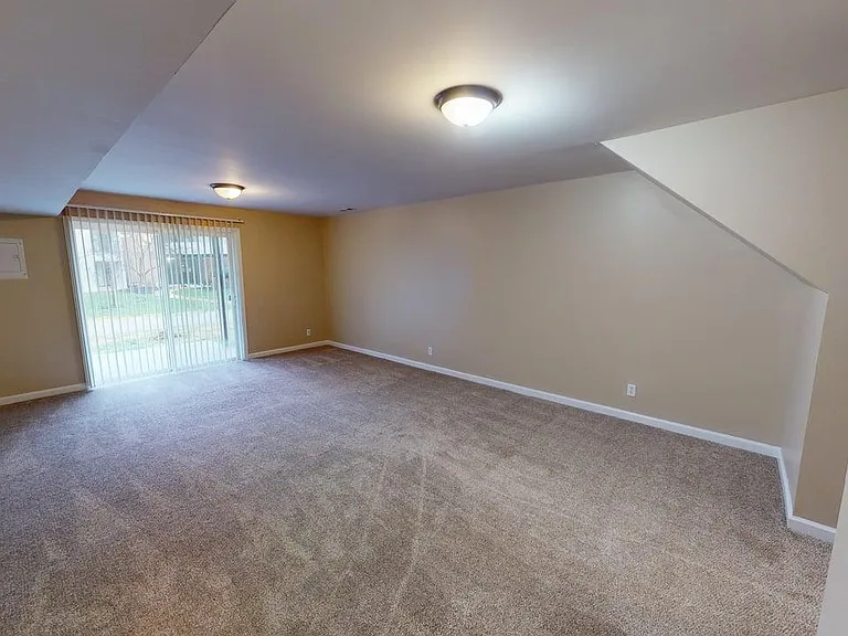 Basement bonus room with walkout