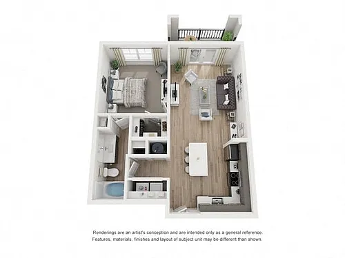 Floor plan The Madison