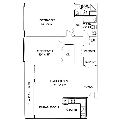Floor plan Design 2A