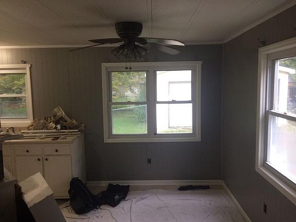 kitchen,looks out 2 backyard