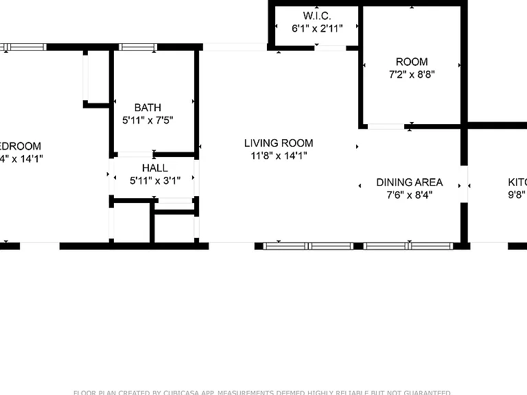 Bungalow - 1 bedroom + Office = natural wood floors, mini split a/c , new appliances, private pat... — Photo 20
