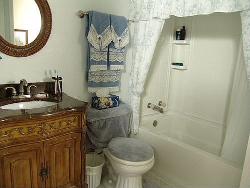 Bath with Custom Vanity