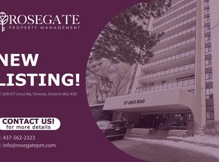 177 Linus Rd #109, Toronto, ON M2J4S5