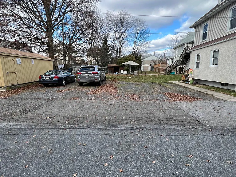 Rear parking lot