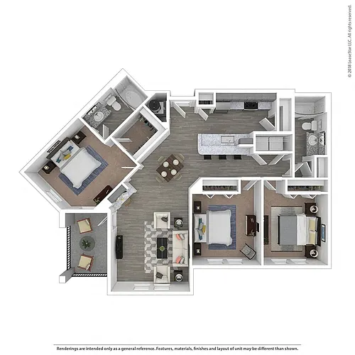 Floor plan C2B