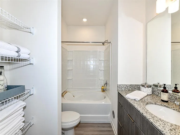 Model bathroom