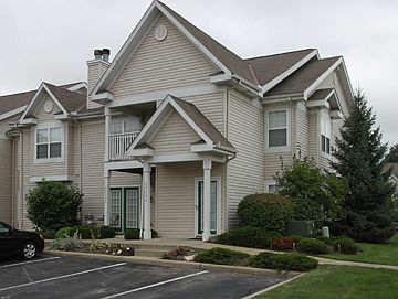 Upstairs, corner condo