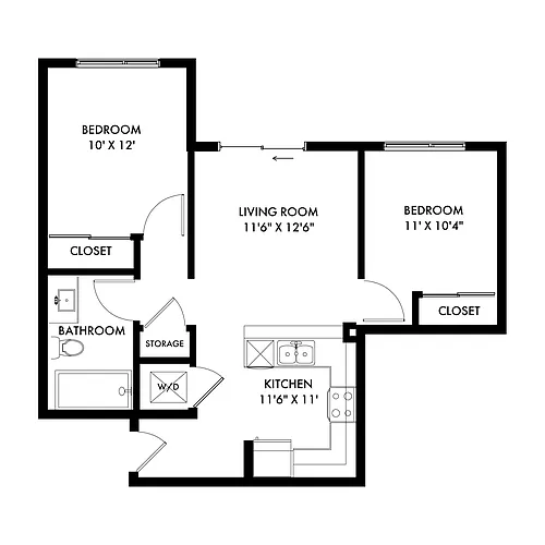Floor plan Basecamp B2