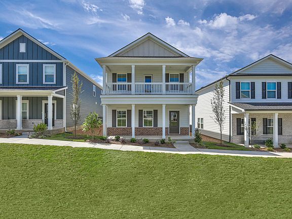 Riverbrook Alley homes with rear-entry garage.