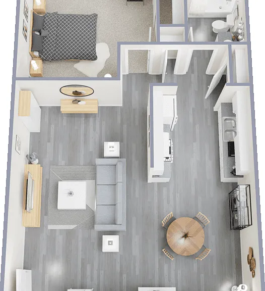Plan A Floorplan Diagram