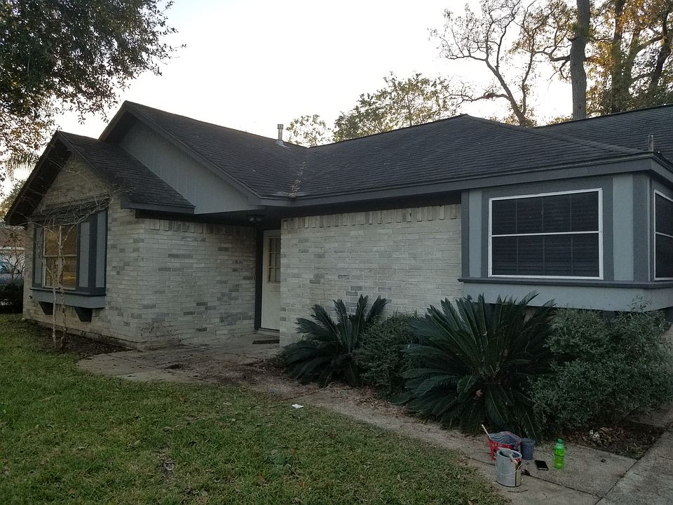 Driveway looking at house
