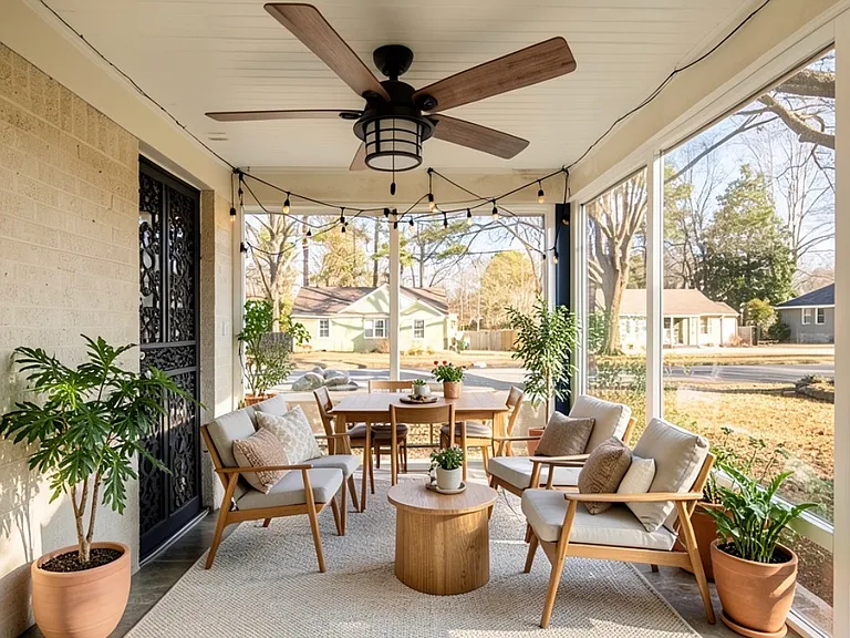 Screened In Porch
