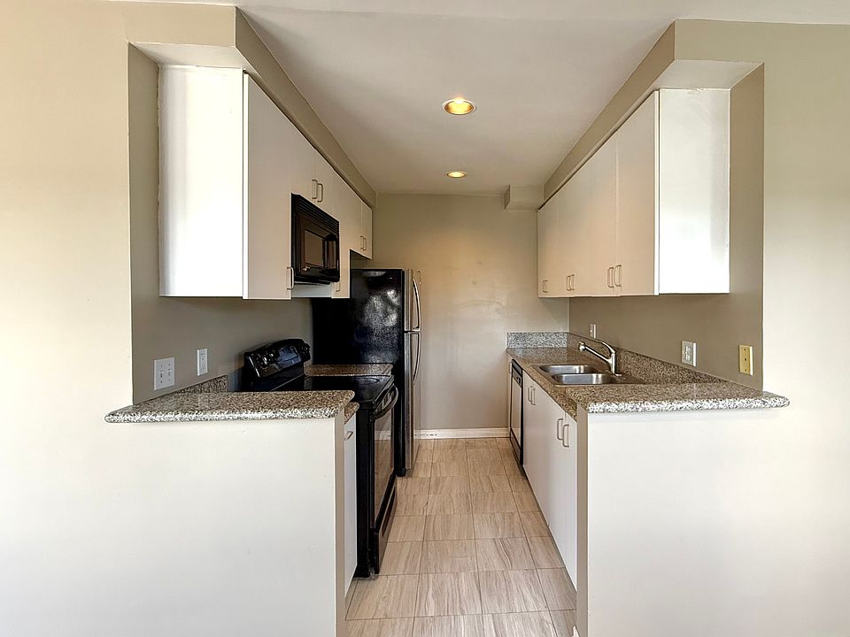 Galley style kitchen