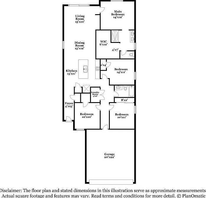 4 bed, 2.0 bath, 1562 sqft, $3,220 — Photo 2