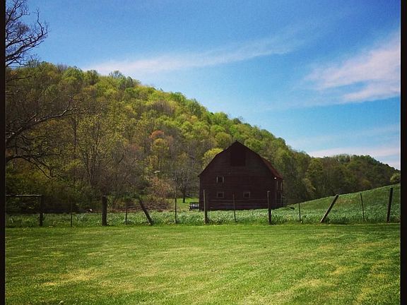barn and yard