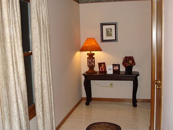 Ceramic Foyer provides private entrance from the main living area 