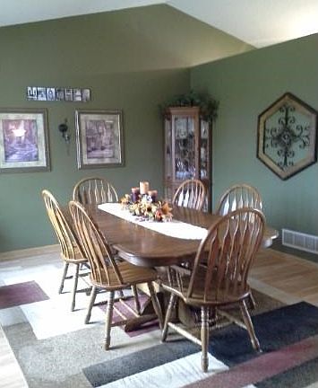 Seller made this room a formal dining. However would make a lovely living area.