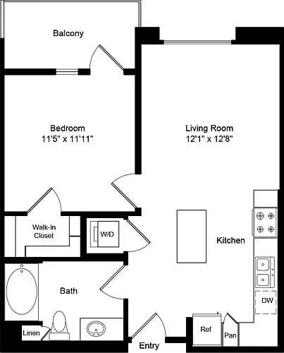 Floor plan A21