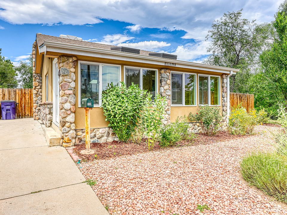 Professionally landscaped front yard with low-water plants