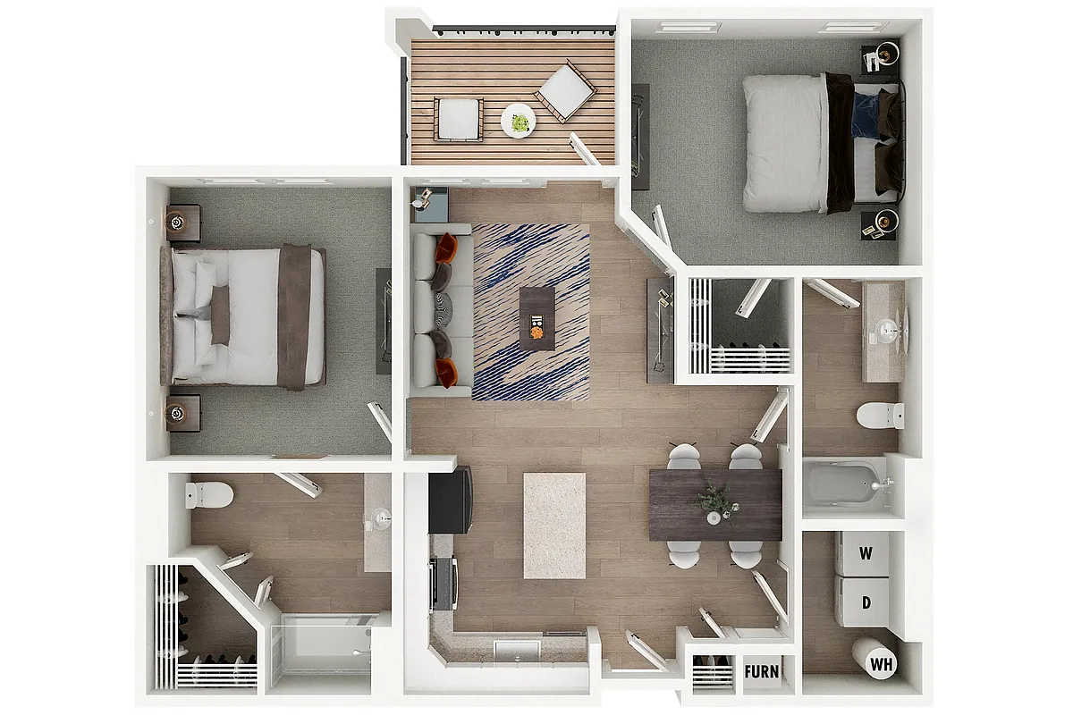 Floor plan Dominica