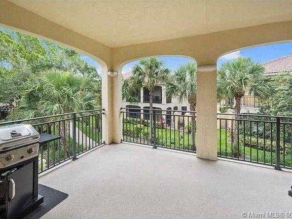 Large Balcony with Stainless Steel Grill