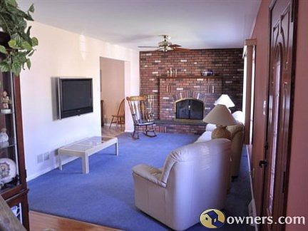  Arched Brick fireplace