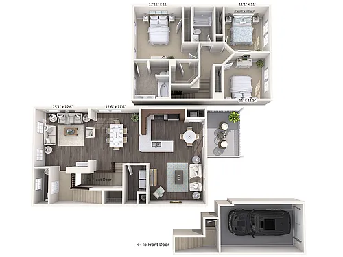 Floor plan C1TG-S