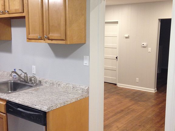 View from kitchen to dinning room