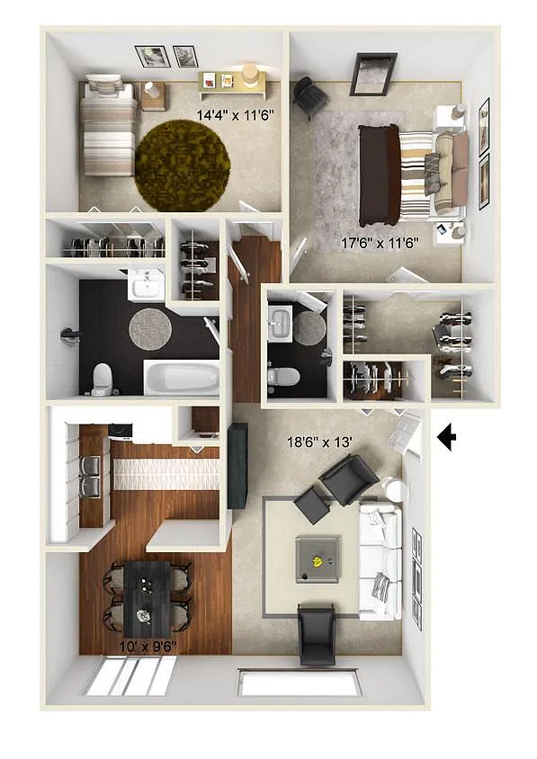 Floor plan ASH