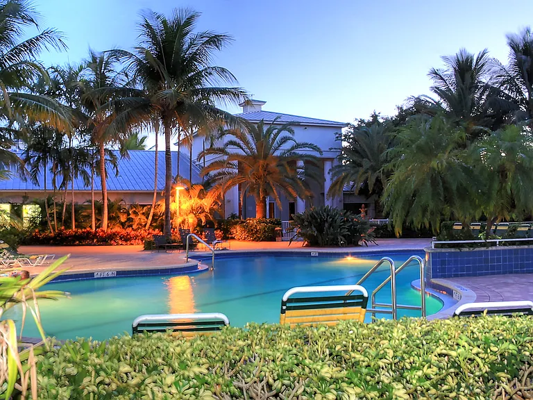 Pool in the Evening