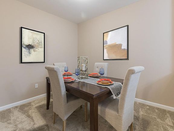Separate Dining Room Area