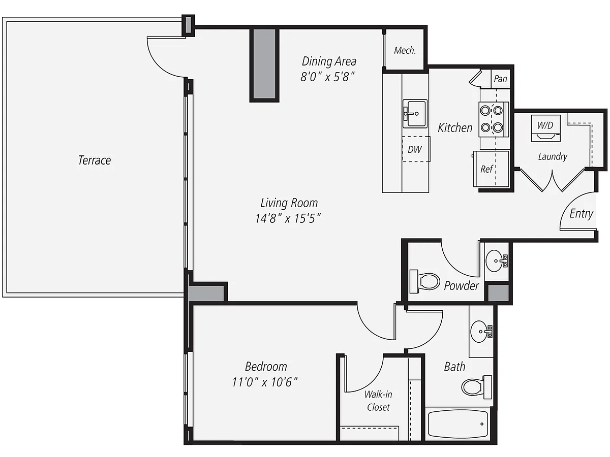 Floor plan A18P