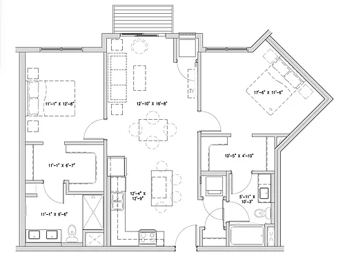 Floor plan Covepoint
