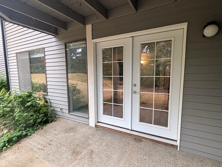 Private patio